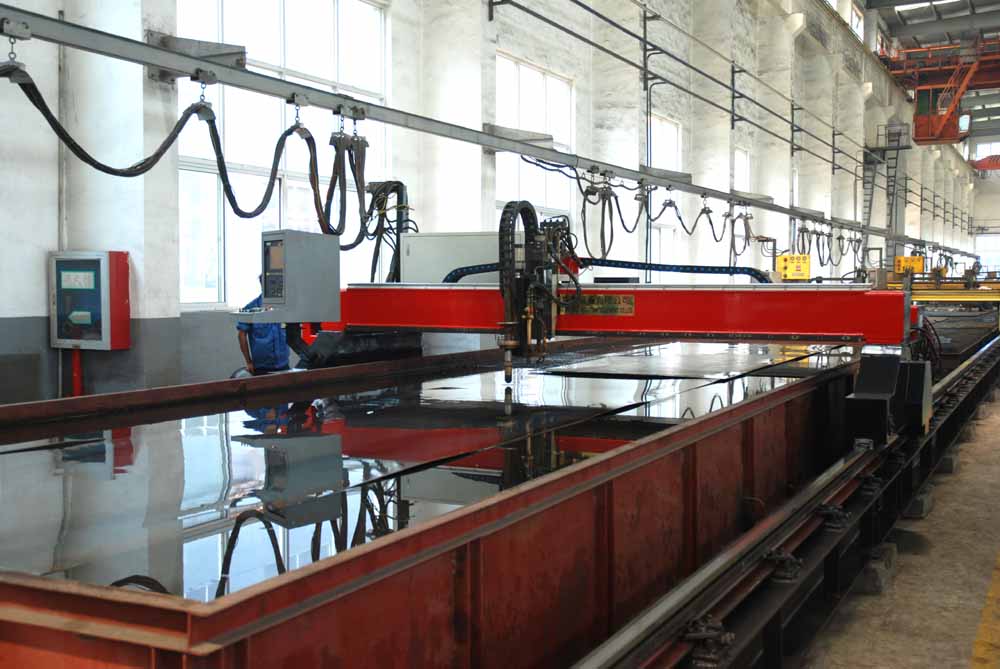 豫暉加氣磚設備車間